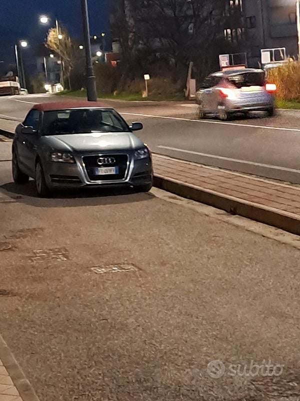 Usata Audi A3 Cabriolet 140 CV (102 kW) 2011 Grigio Cabrio