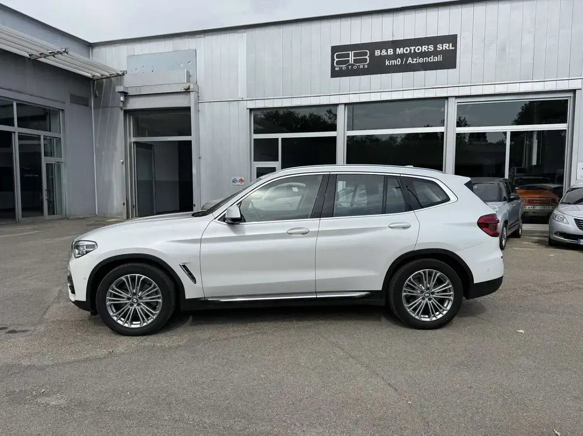 Usata BMW X3 Luxury Line 190 CV (139 kW) 2018 Bianco SUV