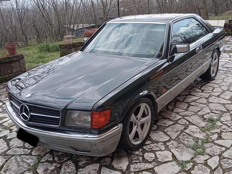 Usata Mercedes 500 245 CV (180 kW) 1986 Nero Coupé