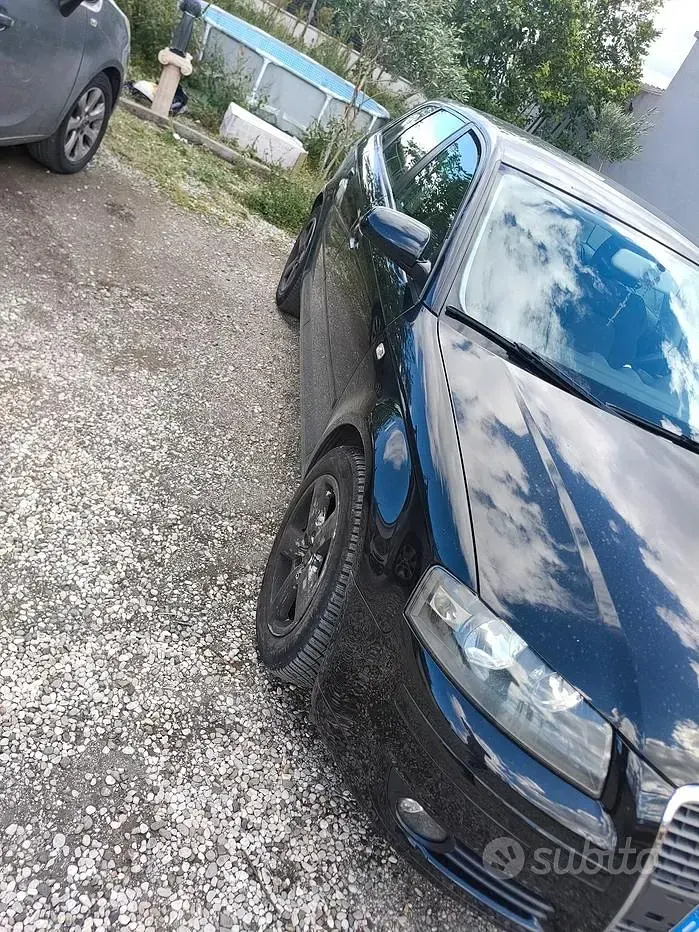 Usata Audi A3 140 CV (102 kW) 2008 Nero Utilitaria