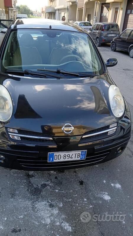 Nero Usata 2007 Nissan Micra Due volumi | 3500 € (Molto cara) - Immagine 1/4