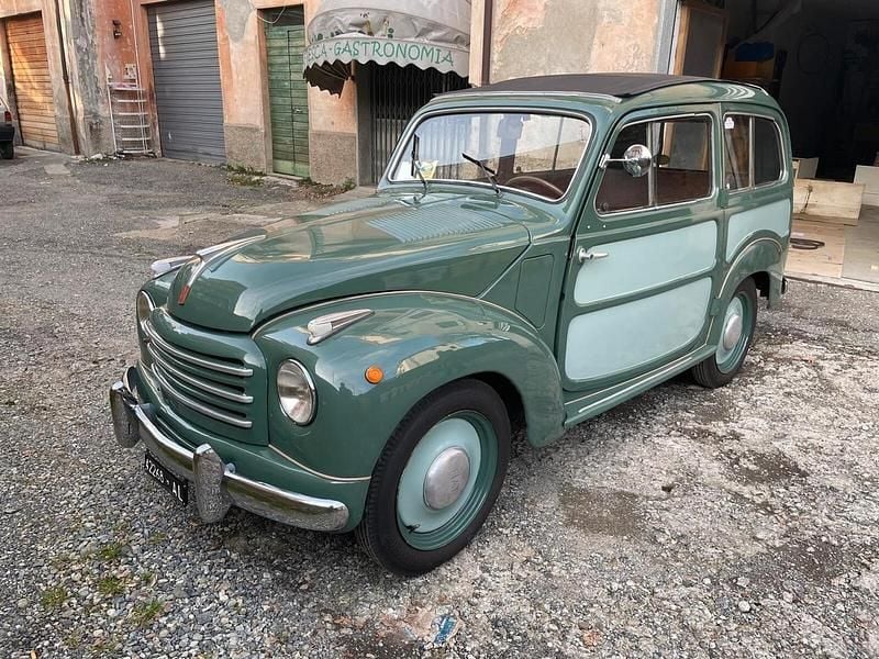 Usata Fiat Topolino 14 kW (20 CV) 1953 Verde Utilitaria