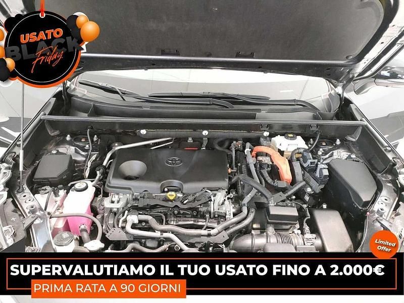 Usata Toyota RAV4 Hybrid Lounge 222 CV (163 kW) 2019 Grigio SUV