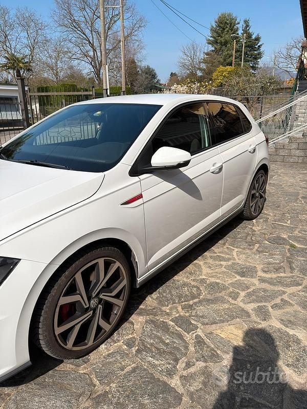 Usata VW Polo GTI 200 CV (147 kW) 2019 Bianco Utilitaria