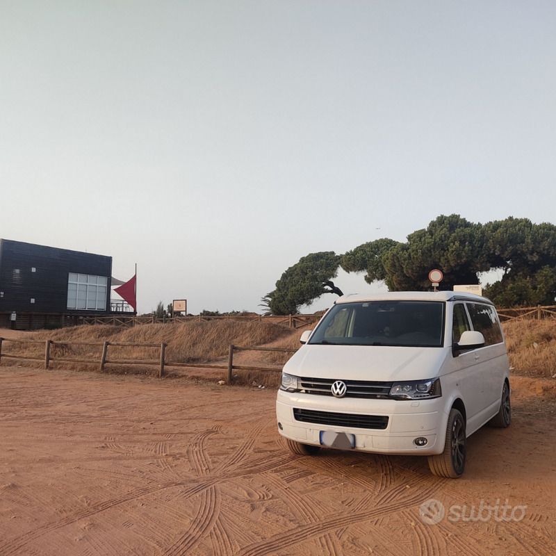 Bianco Usata 2014 VW California Beach Furgone | 38.000 € (Buon prezzo) - Immagine 1/3