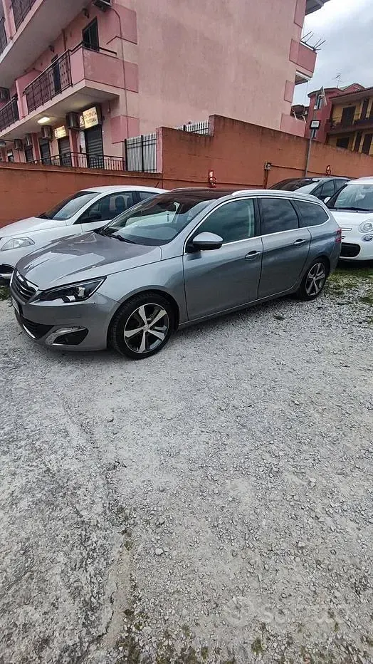 Usata Peugeot 308 SW GT-line 120 CV (88 kW) 2017 Grigio Station wagon