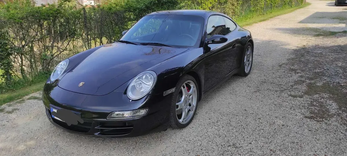 Usata Porsche 997 355 CV (261 kW) 2005 Nero Berlina