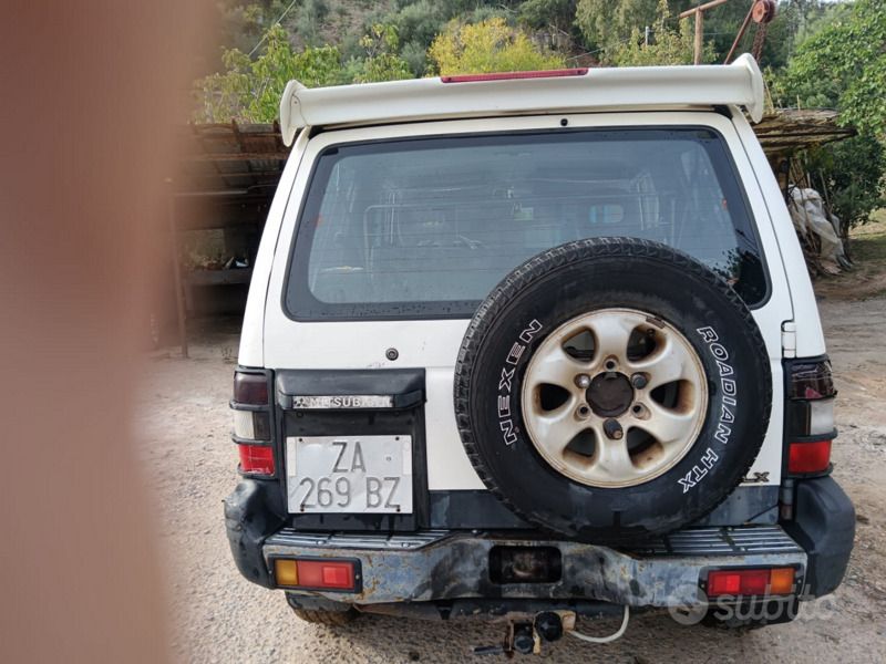 Usata Mitsubishi Pajero 1997 Bianco SUV