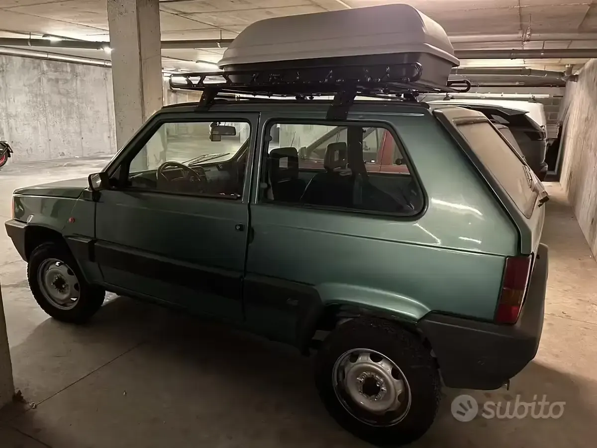 Usata Fiat Panda 4x4 Trekking 54 CV (39 kW) 2002 Verde Utilitaria