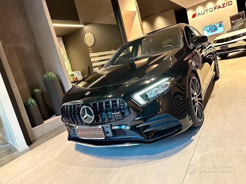 Usata Mercedes A200 Premium 150 CV (110 kW) 2020 Nero Berlina