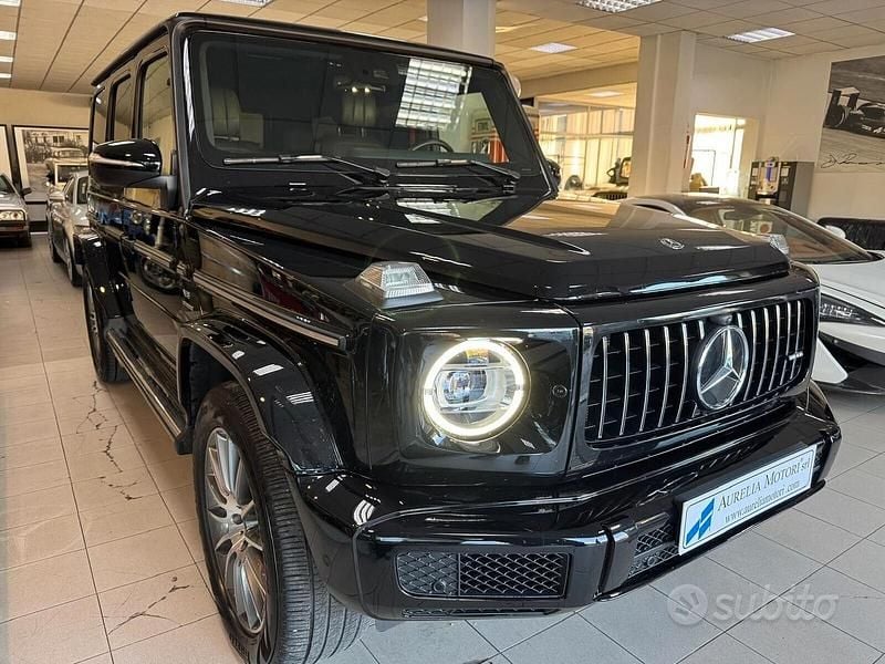 Begagnad Mercedes G500 Premium Plus 421 HK (309 kW) 2019 Svart SUV