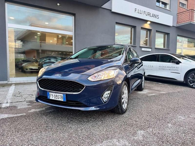 Usata Ford Fiesta 86 CV (63 kW) 2019 Blu/azzurro Utilitaria