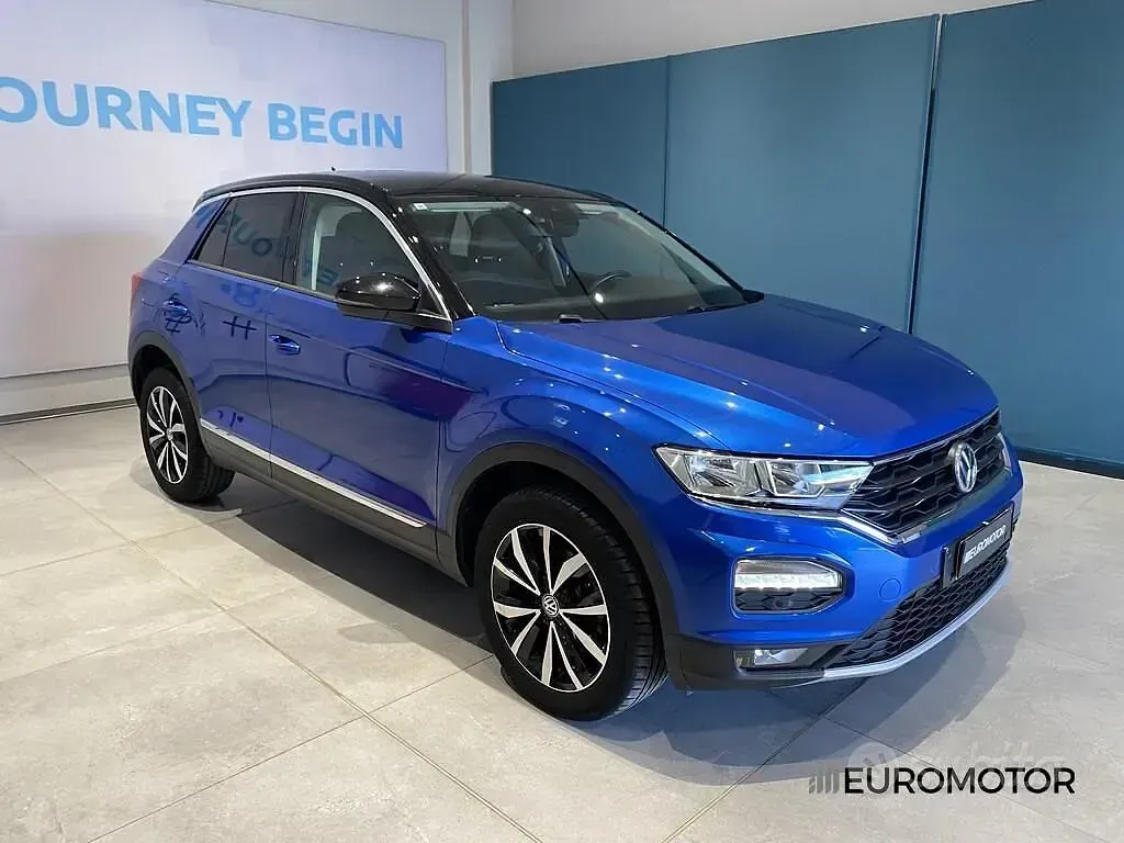 Usata VW T-Roc Style 116 CV (85 kW) 2020 Blu SUV