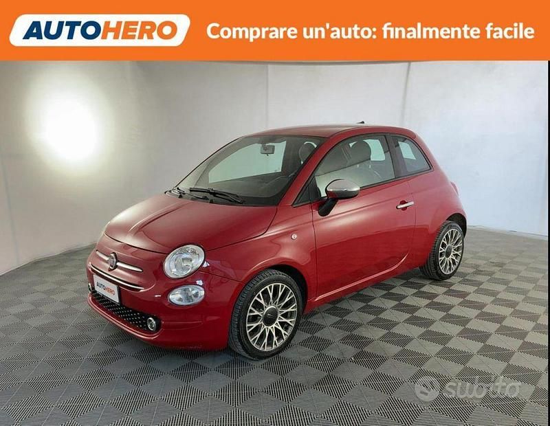 Usata Fiat 500 Pop 70 CV (51 kW) 2020 Rosso Utilitaria