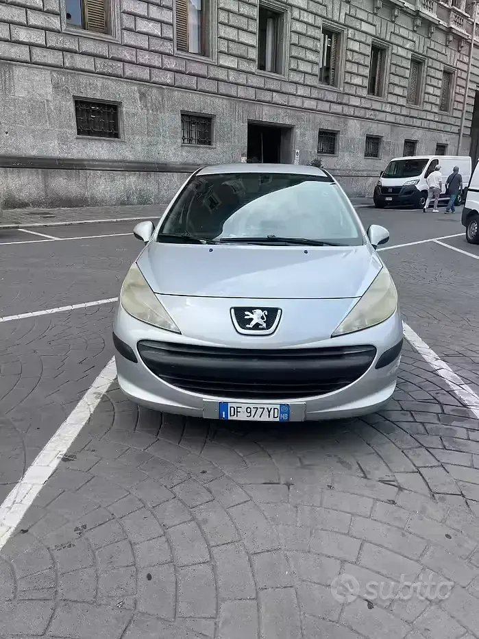 Usata Peugeot 207 73 CV (53 kW) 2007 Grigio Berlina