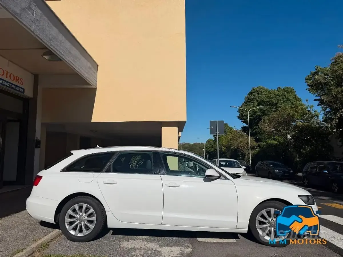 Usata Audi A6 Advanced Plus 177 CV (130 kW) 2012 Bianco Station wagon