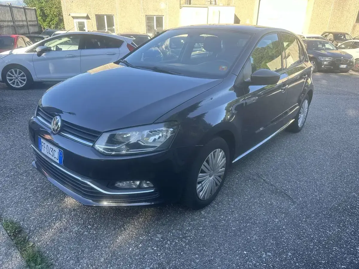 Usata VW Polo Comfortline 75 CV (55 kW) 2016 Nero Berlina