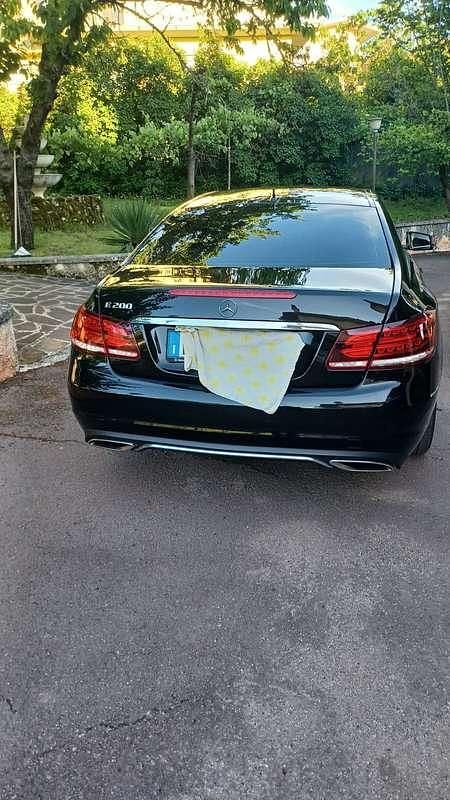 Usata Mercedes E200 Premium 184 CV (135 kW) 2015 Nero Coupé