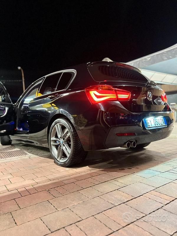 Usata BMW 120 190 CV (139 kW) 2015 Nero Utilitaria