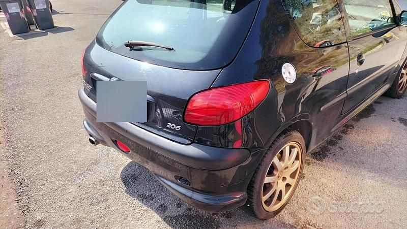 Usata Peugeot 206 GTi 2003 Nero Berlina