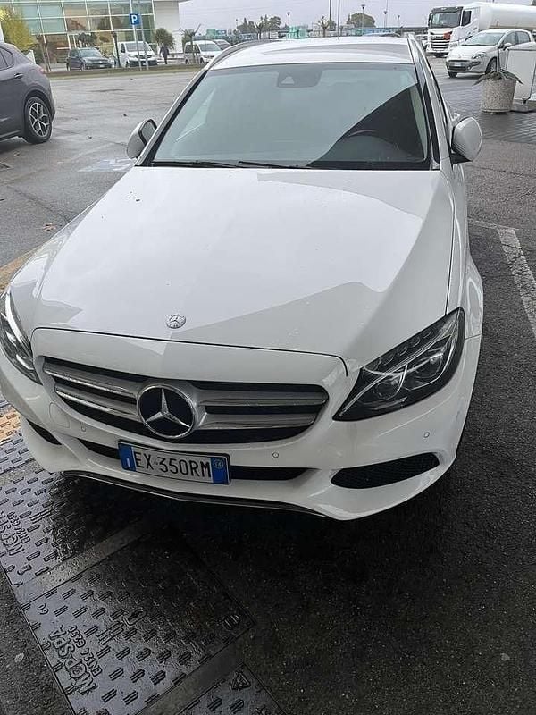 Usata Mercedes C220 Premium 170 CV (125 kW) 2014 Bianco Station wagon