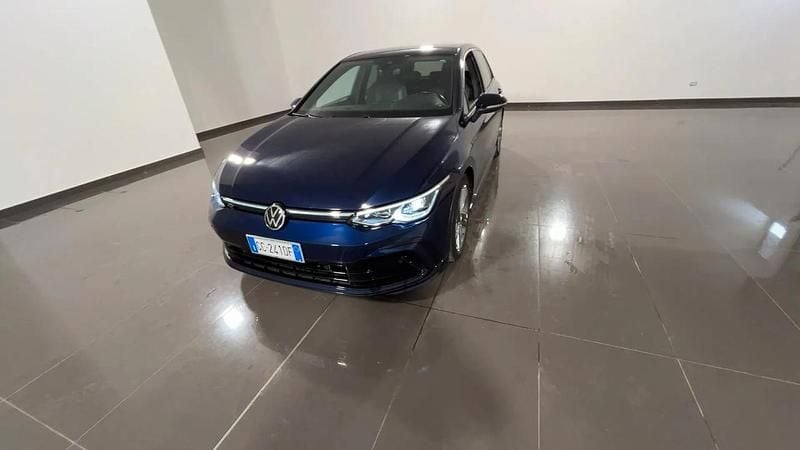 Usata VW Golf VII R-line 150 CV (110 kW) 2020 Blu Berlina