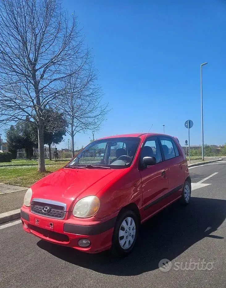 Usata Hyundai Atos Prime 59 CV (43 kW) 2001 Rosso Utilitaria