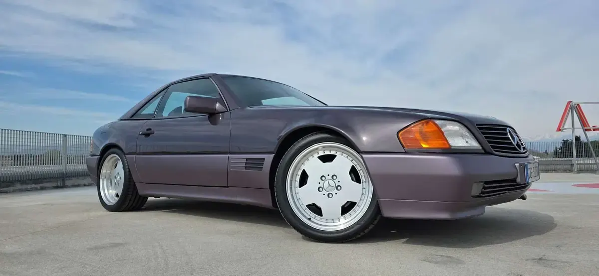Usata Mercedes SL280 193 CV (141 kW) 1994 Lilla Cabrio
