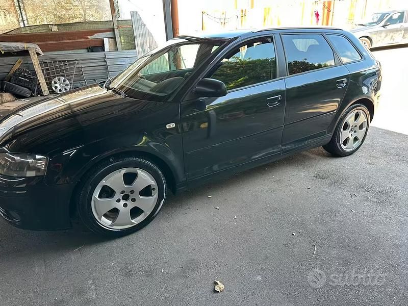 Usata Audi A3 2007 Nero Utilitaria