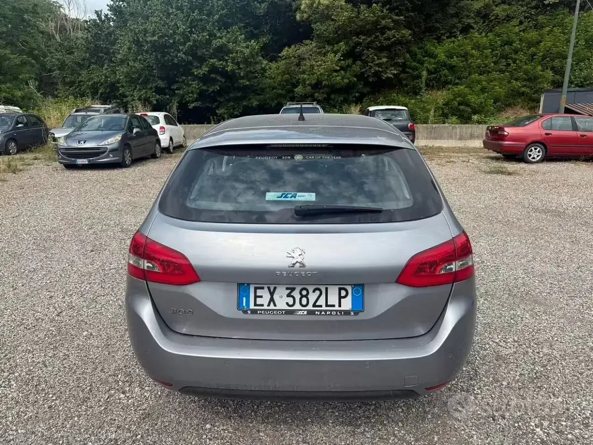 Usata Peugeot 308 Allure 131 CV (96 kW) 2014 Grigio Station wagon