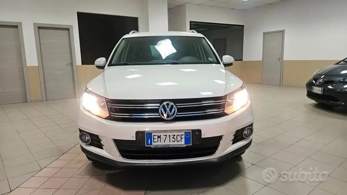 Usata VW Tiguan S 140 CV (102 kW) 2012 Bianco SUV