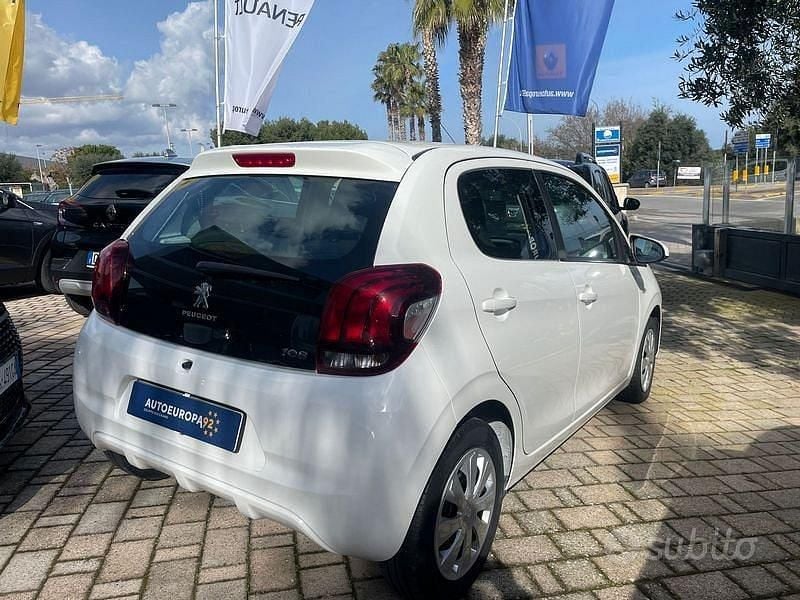 Usata Peugeot 108 Active 69 CV (50 kW) 2016 Bianco Utilitaria