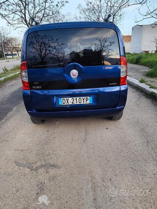 Usata Fiat Qubo Dynamic 75 CV (55 kW) 2009 Blu/azzurro Monovolume