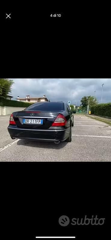 Usata Mercedes E320 2008 Nero Berlina