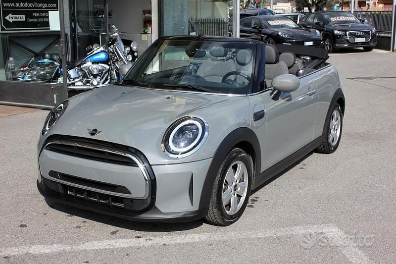 Grigio Usata 2021 Mini One Cabriolet Classic Cabrio | 24.450 € (Buon prezzo) - Immagine 1/4