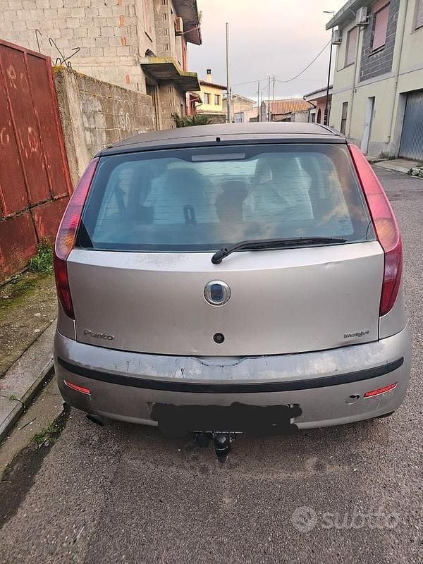 Usata Fiat Punto 2005 Grigio Utilitaria