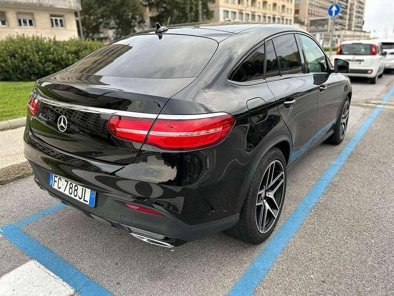 Usata Mercedes GLE350 Premium 258 CV (189 kW) 2016 Nero Coupé