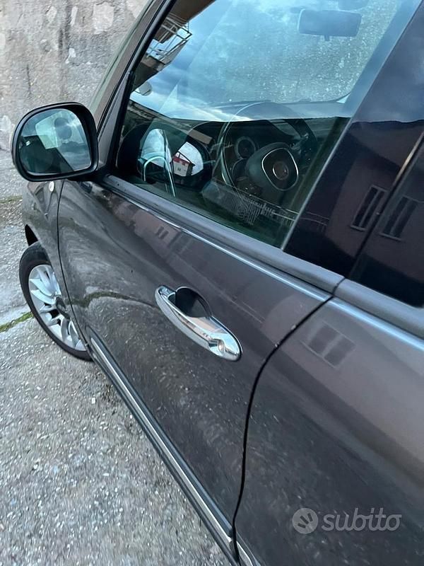 Usata Fiat 500L Living 95 CV (69 kW) 2016 Grigio Monovolume