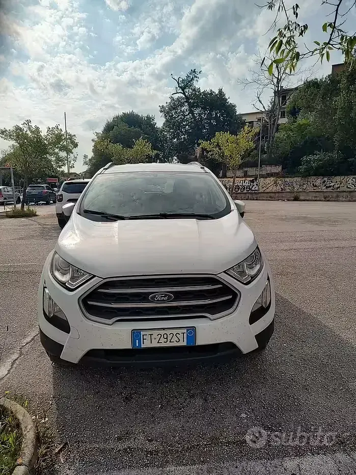 Usata Ford Ecosport 99 CV (72 kW) 2019 Bianco SUV