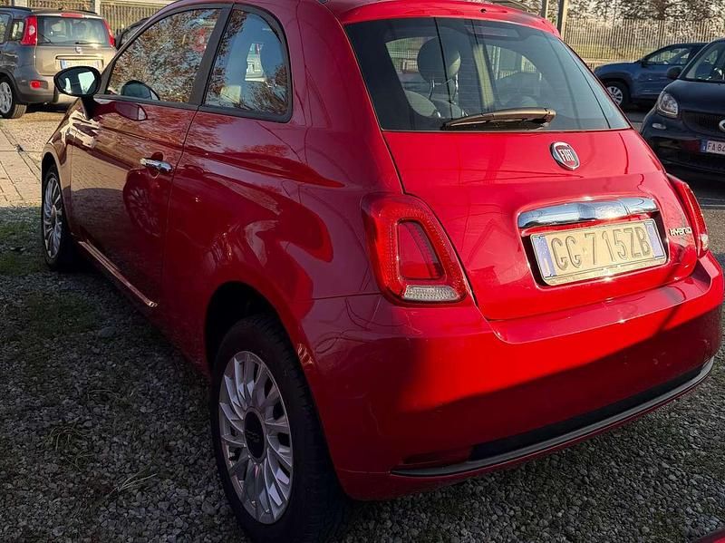 Usata Fiat 500 Lounge 69 CV (50 kW) 2021 Rosso Utilitaria