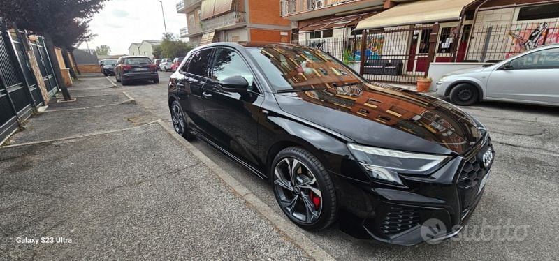 Usata Audi A3 e-tron Ambiente 245 CV (180 kW) 2021 Nero Utilitaria