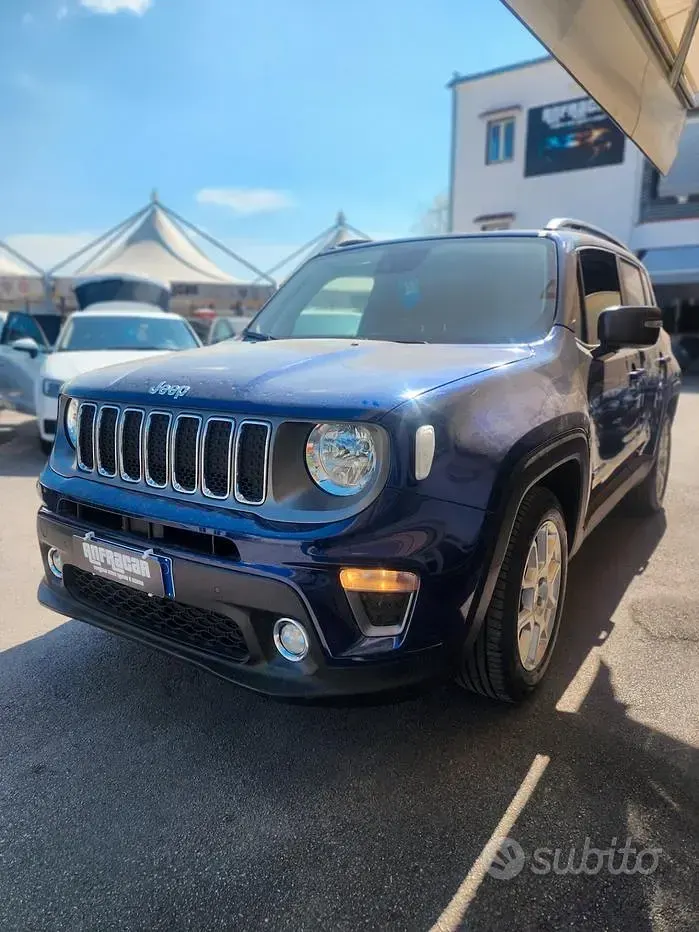 Usata Jeep Renegade Limited 130 CV (95 kW) 2022 Blu SUV