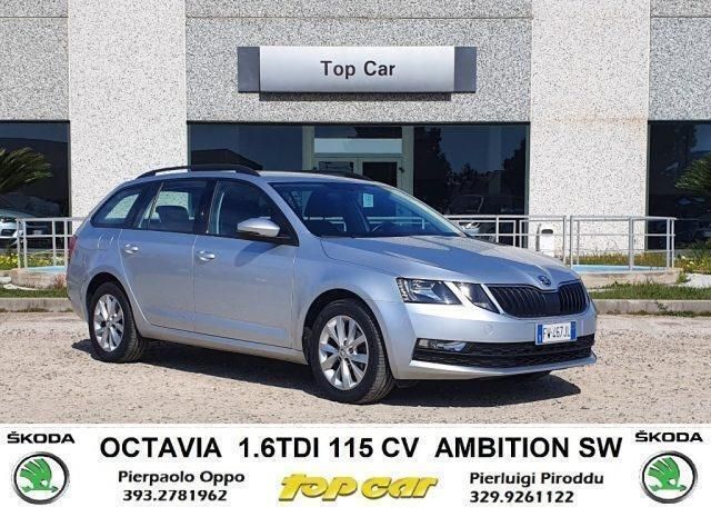 Usata Skoda Octavia Ambition 116 CV (85 kW) 2019 Argento metallizzato Station wagon