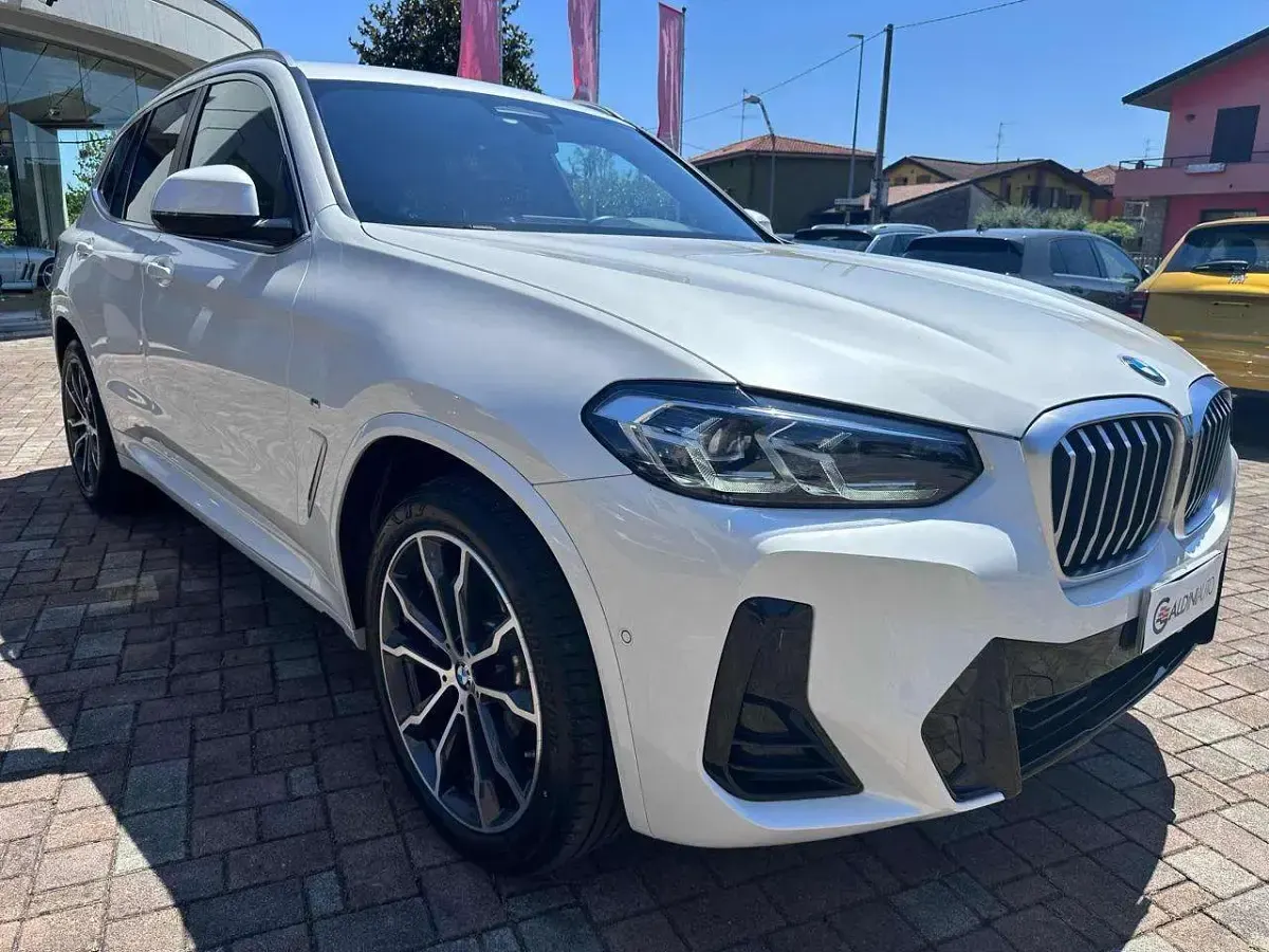 Usata BMW X3 M Sport 190 CV (139 kW) 2024 Mineral white SUV