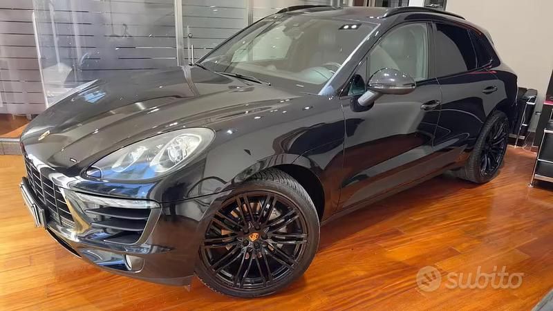 Usata Porsche Macan 250 CV (183 kW) 2014 Nero SUV