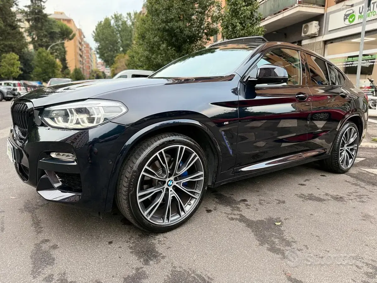 Usata BMW X4 M Sport 184 CV (135 kW) 2020 Bluazzurro SUV