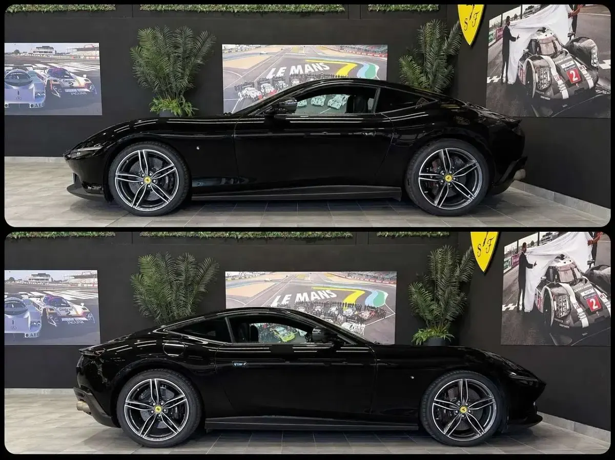 Usata Ferrari Roma 620 CV (456 kW) 2022 Nero daytona metallizzato Coupé