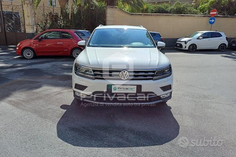 Usata VW Tiguan Executive 150 CV (110 kW) 2017 Bianco SUV