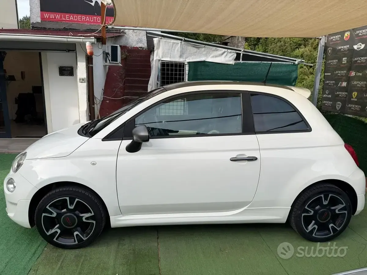 Usata Fiat 500S Sport 69 CV (50 kW) 2017 Bianco Berlina