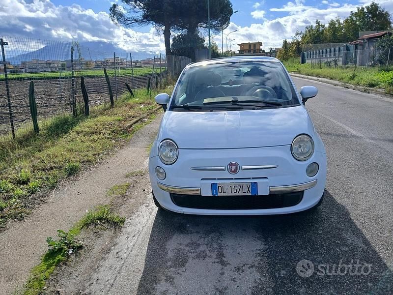 Usata Fiat 500 Lounge 69 CV (50 kW) 2007 Blu Berlina